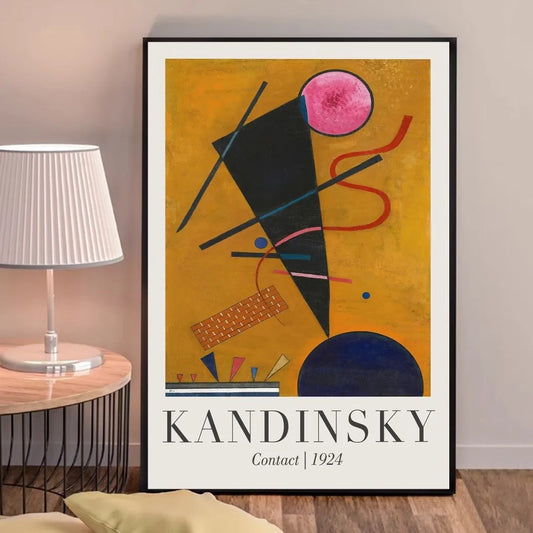 Contact | Wassily Kandinsky | 1924 | Classic Art Exhibition Poster