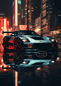 Rot Schwarz Luxus Auto Ferraris-F40 Poster und Drucke Leinwand Malerei Wand Kunst Bilder Moderne Wohnzimmer Büro Wohnkultur