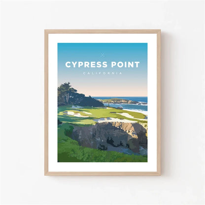 Cypress Point Golfplatz | Ikonische kalifornische Golfkunst