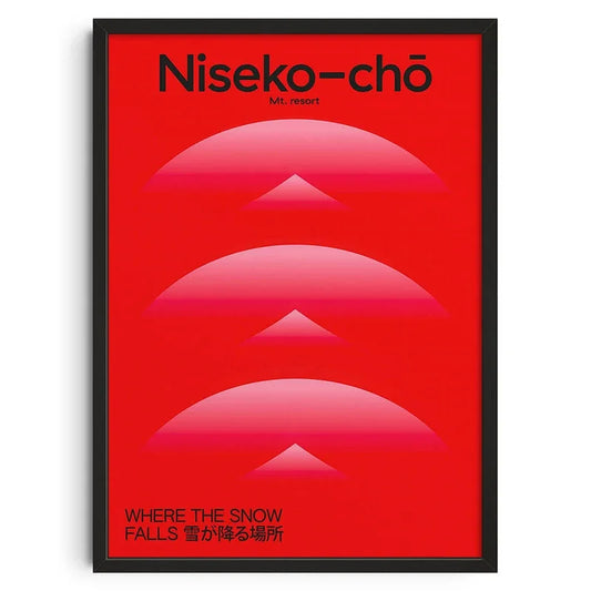 Vintage Abstract Canvas Poster | Mid Century Wall Art for Living Room & Bedroom Decor | Retro Home Artwork