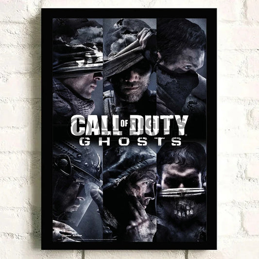 Ghosts - Call of Duty Game Poster Decorative Pictures for Living Room Decor Decorative Prints Wall Painting on Canvas Wall Art Posters