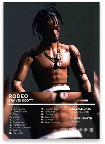 Travis Scott Rodeo | Legendäres Hip-Hop-Albumcover