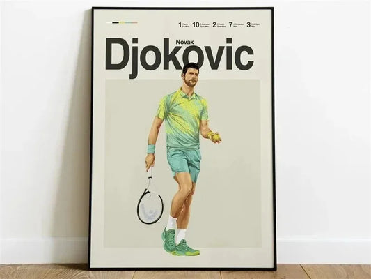 Légendes du tennis | Art esthétique et moderne du tennis | Novak Djokovic