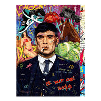 God Father Pop-Art-Poster | Graffiti-Wandkunst auf Leinwand | Filmstar-Druck für Wohnzimmer | Wohndekoration