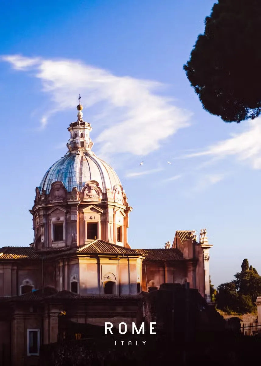 Sant'Ivo alla Sapienza | Rome | Italy | Baroque Architectural Masterpiece | Hidden Gem | Artistic Rome Posters