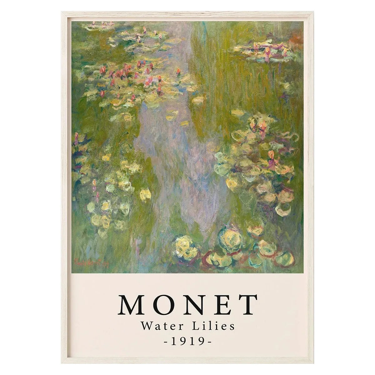 Claude Monet | Masterpiece Series | Water Lilies 1919