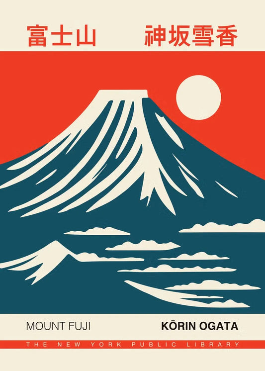 Mount Fuji by Kōrin Ogata | Iconic Japanese Scenery Art