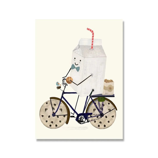 Milk And Cookies | Whimsical Wheels | A Joyful Journey Through Animated Adventures