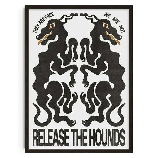 Vintage Abstract Canvas | Mid Century Wall Art | Home Decor | Classic Retro Poster for Living Room & Bedroom