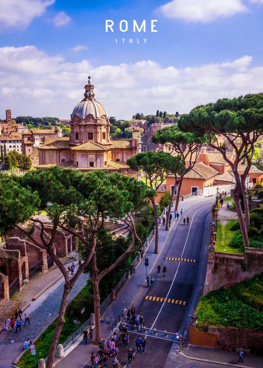 Roman Forum | Rome | Italy | Walk through the Ruins of Time | Heart of the Ancient City | Timeless Rome Posters