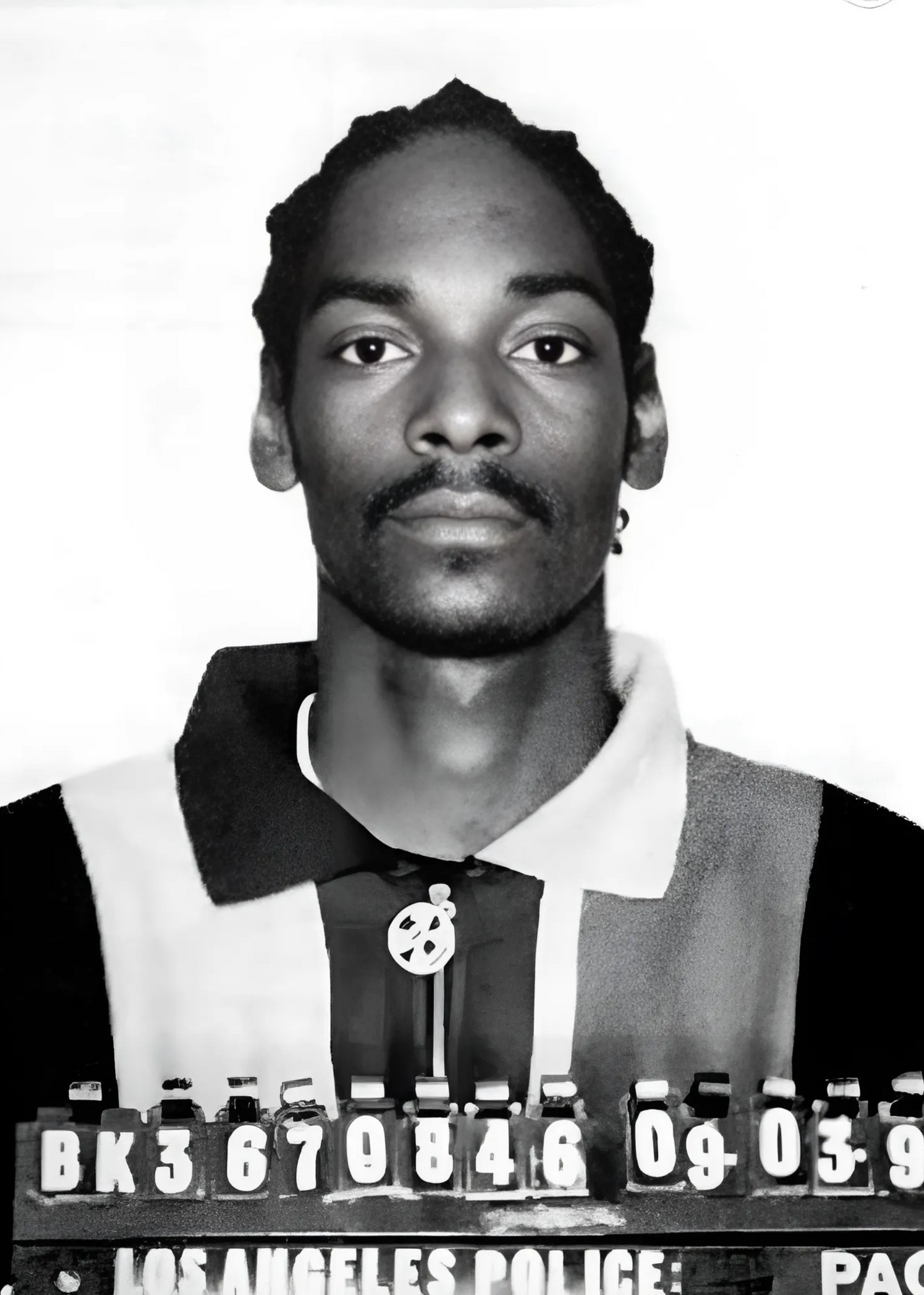 Fahndungsfoto von Snoop Dogg