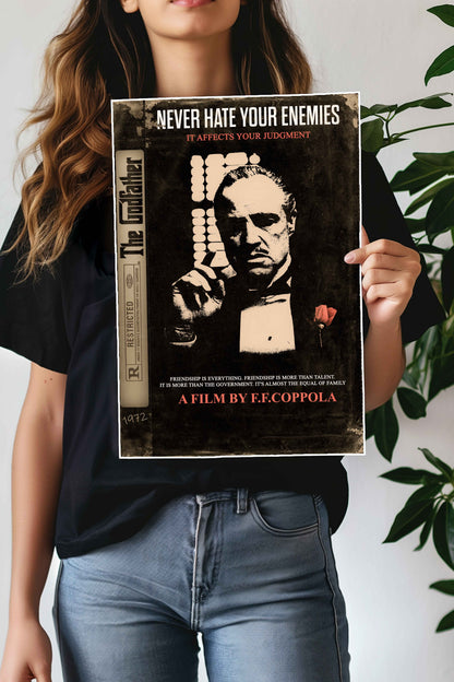 The Godfather VHS Cover | The Godfather | Movie Poster