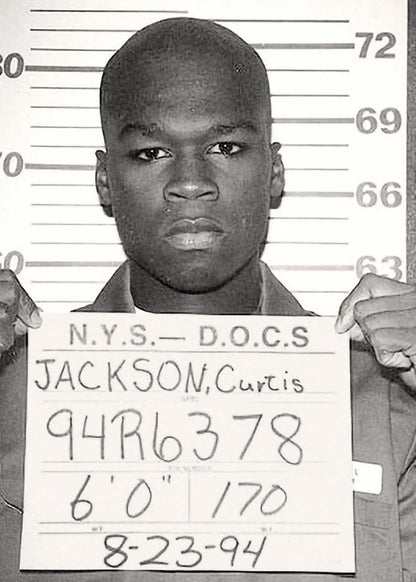 50 Cent Mugshot | Iconische Hip Hop