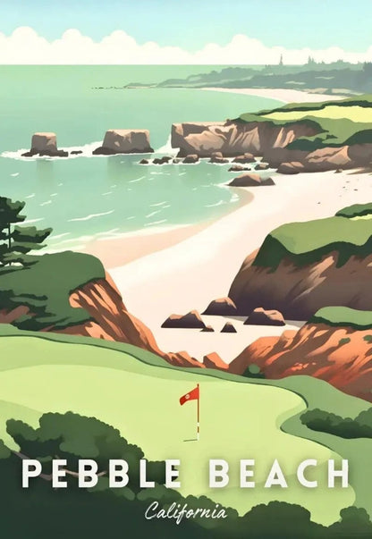 Pebble Beach Golf | Kalifornische Hommage