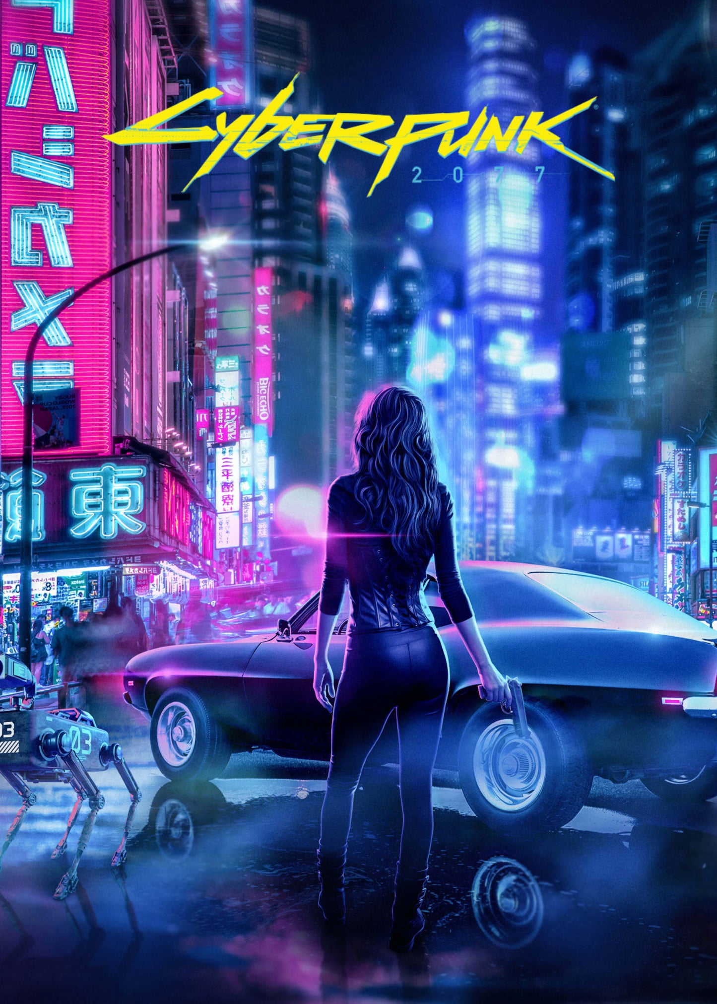 Cyberpunk 2077 | Futuristic Sci-Fi | Vibrant Gaming Art