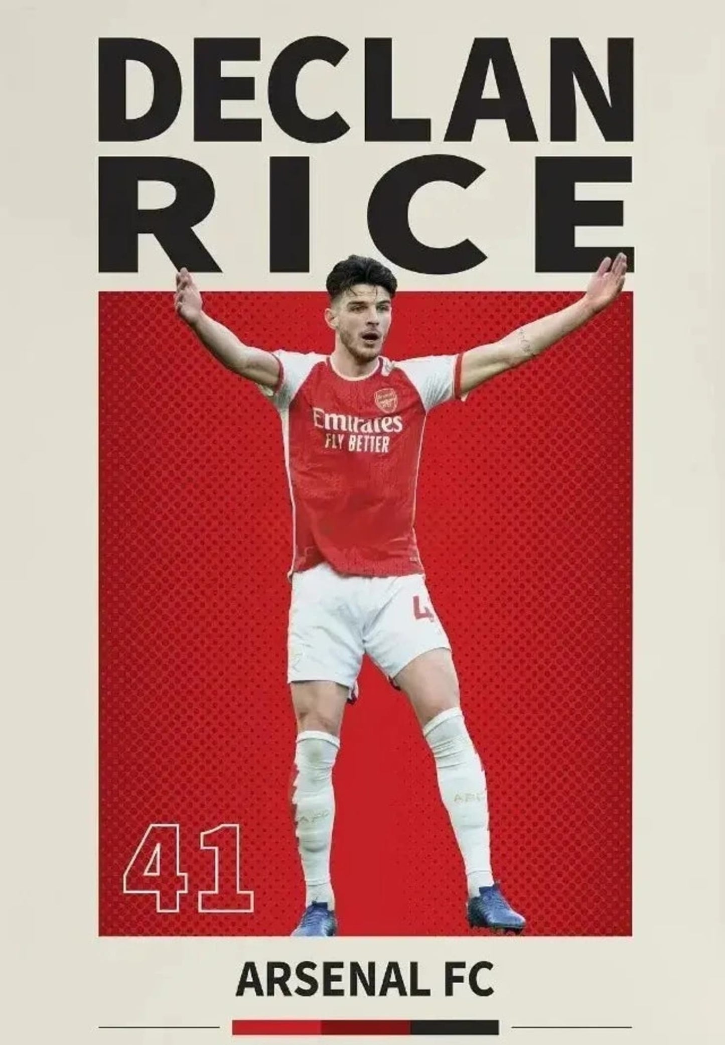 Declan Rice | Fußball-Kunst