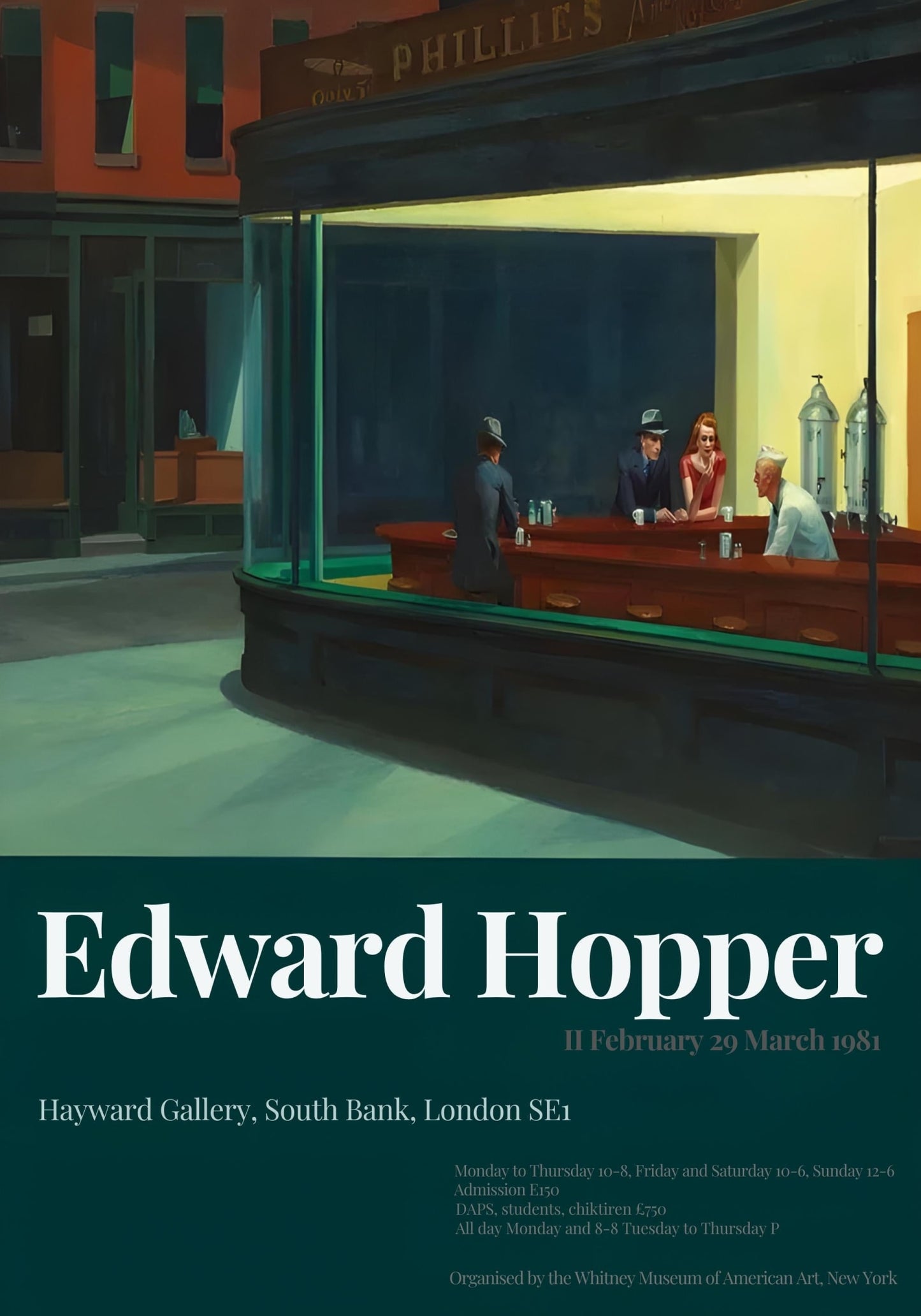 Edward Hopper | Vintage Kunst Tentoonstelling