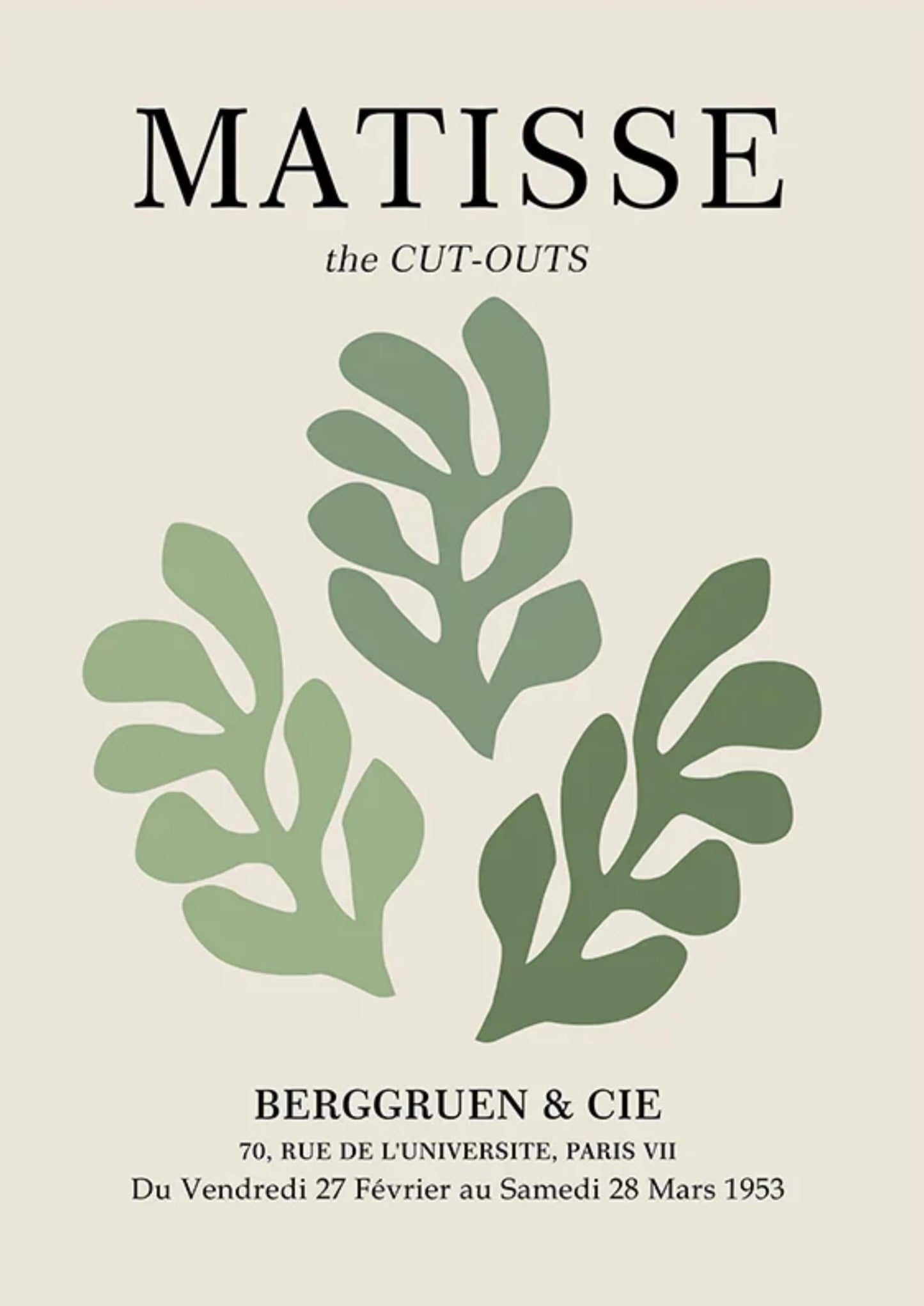 Matisse | Minimalistische Bloemen | Berggruen & Cie Ontwerp