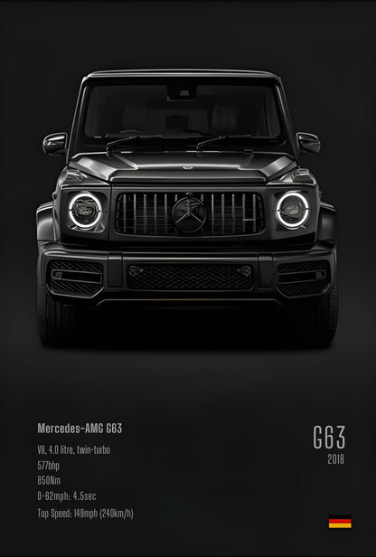 Mercedes G63 | Eerbetoon aan Technische Uitmuntendheid