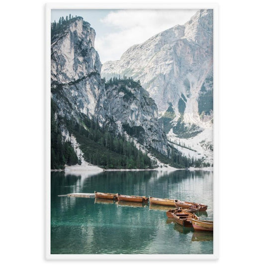 Braies lake 2 - Poster