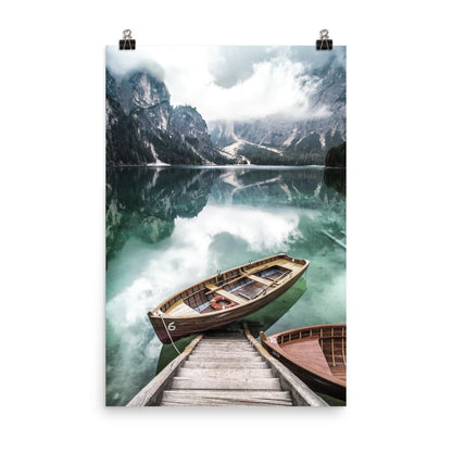 Braies lake - Poster