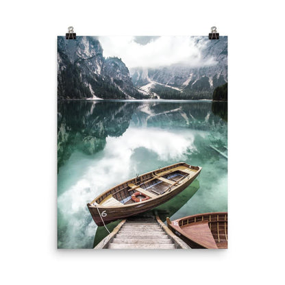 Braies lake - Poster