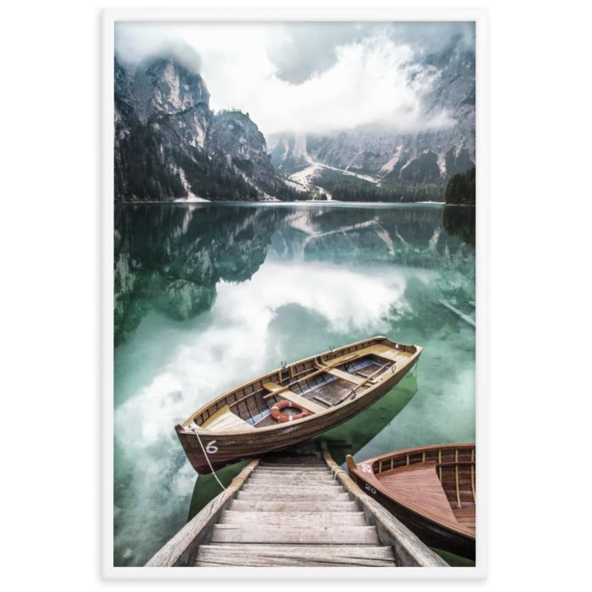 Braies lake - Poster