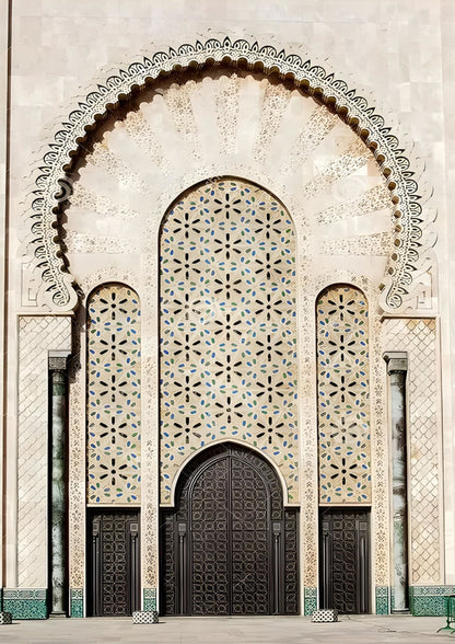 Majestueuze Moskee Poort | Kunst van Islamitische Architectuur