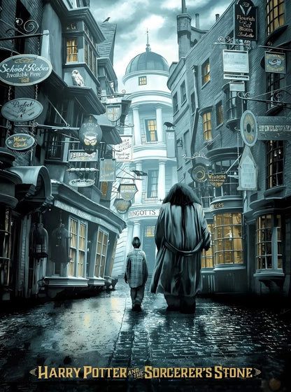 Harry Potter & Hagrid | Film Kunst
