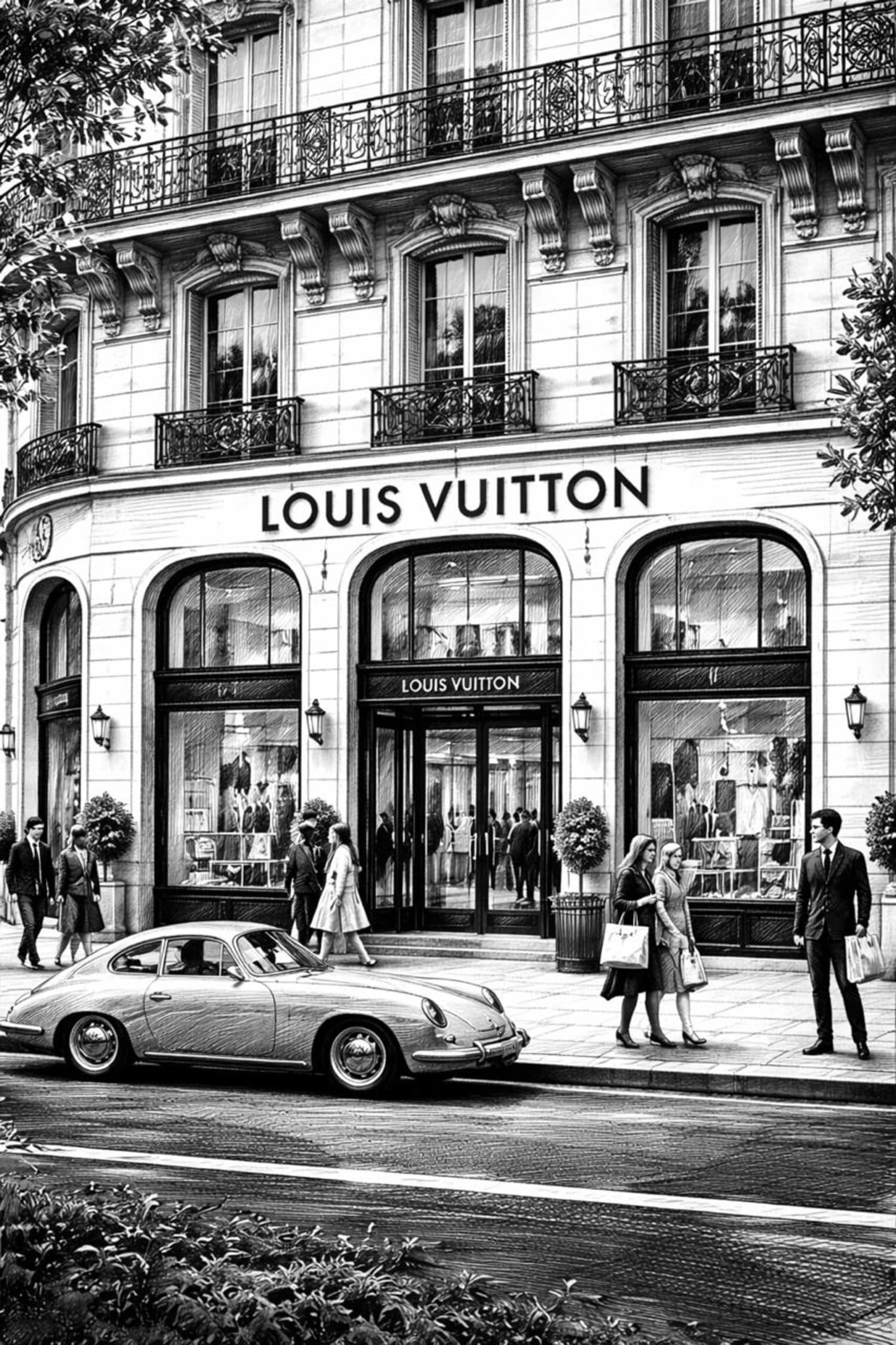 LOUIS VUITTON DELUXE – Wall Of Art Studio