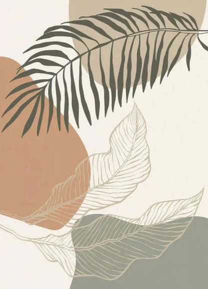 Earthy Essence | Vibrant Nature-Inspired Wall Art Poster | Home Decor | Tranquil Landscape Print | Ready to Frame