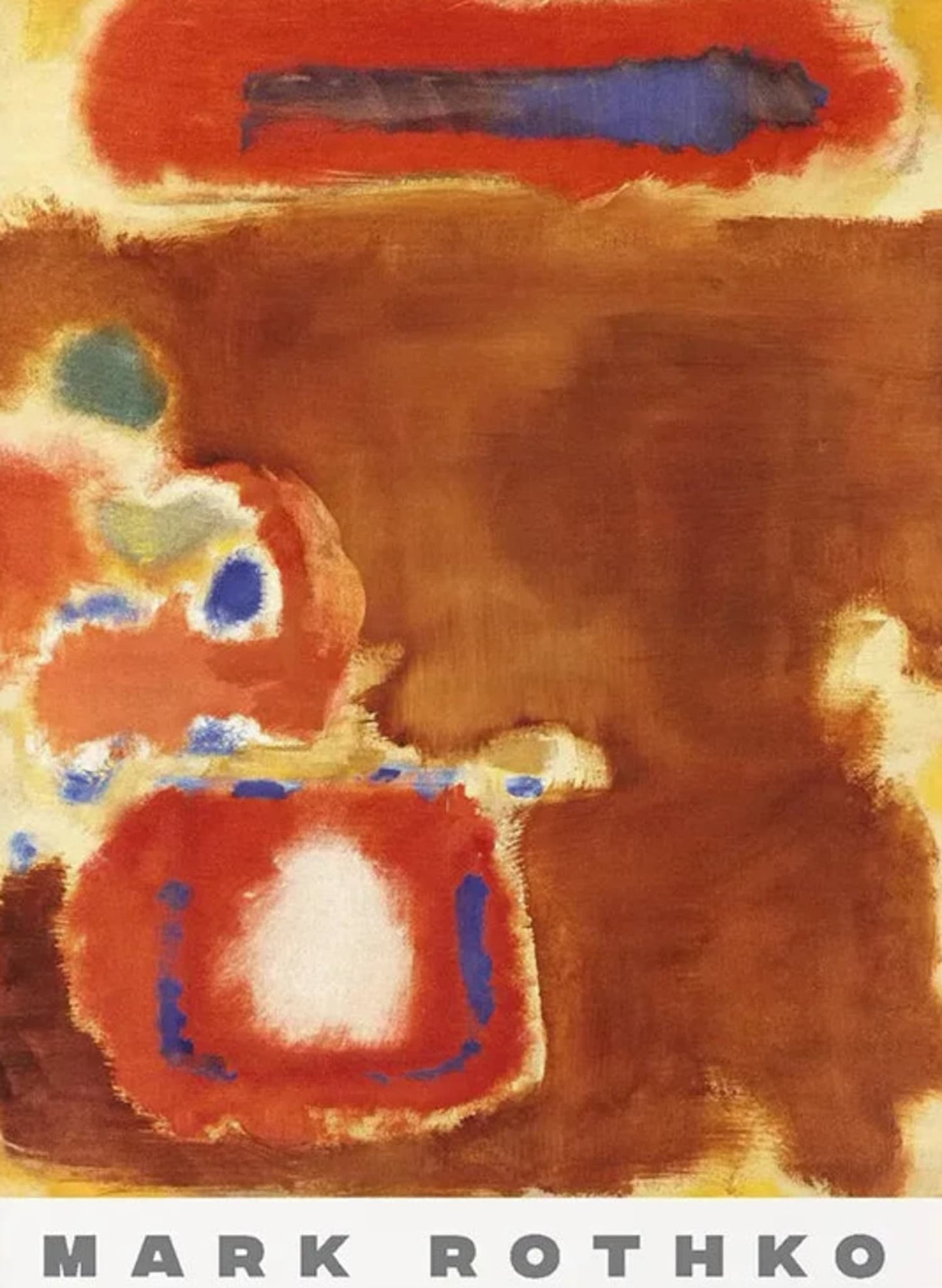 Mark Rothko | Ohne Titel | Abstrakter Expressionismus | Farbenfrohe Stimmung