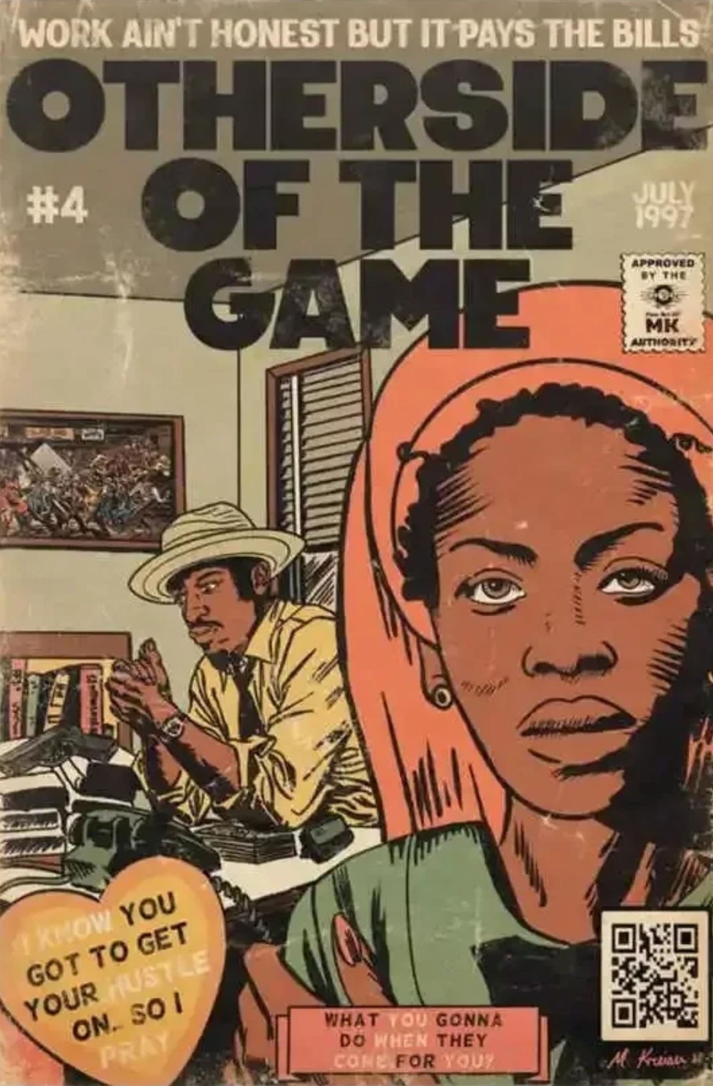 Erykah Badu | Anderenzijde van het Spel | Muziek Stripstijl