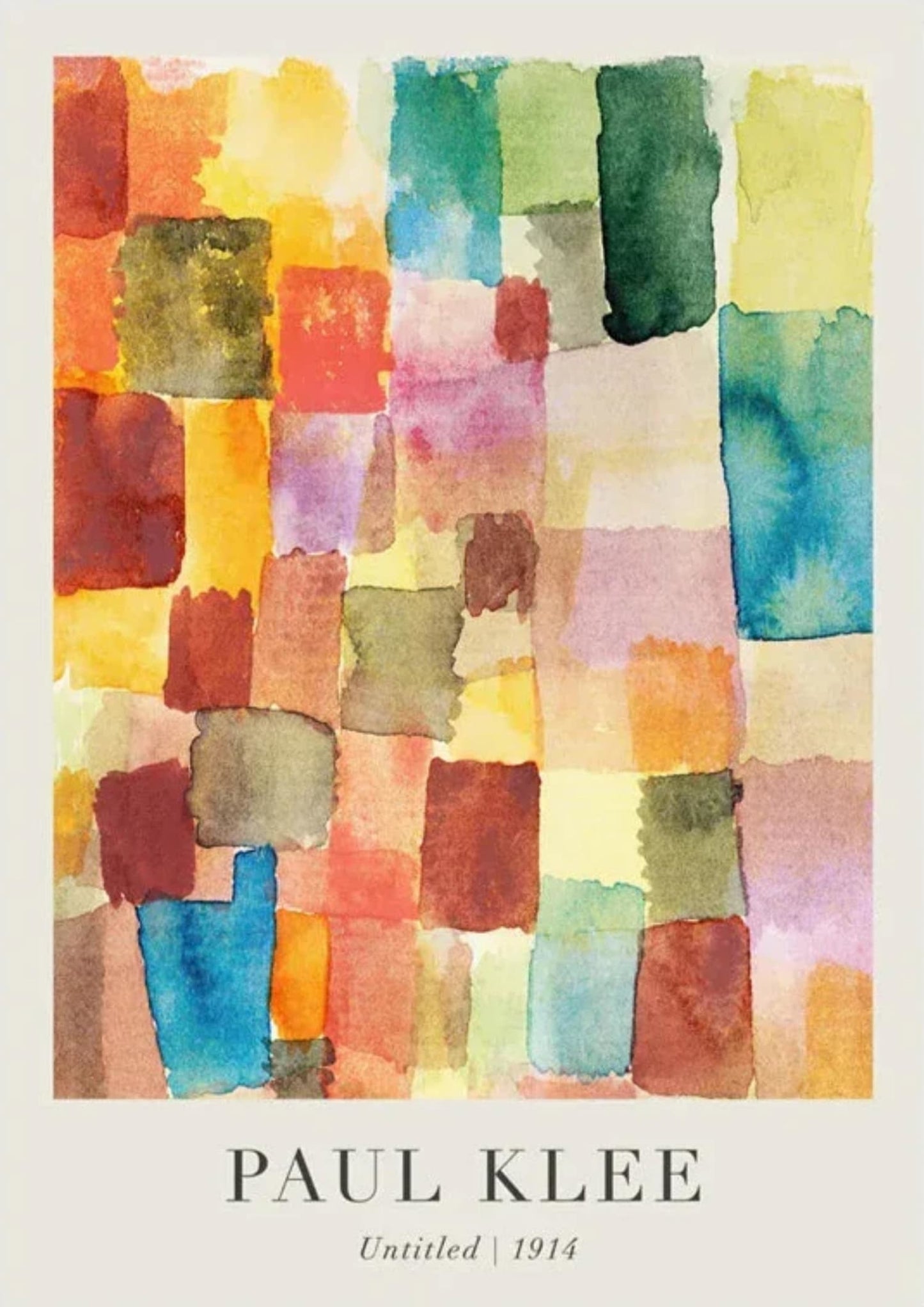 Paul Klee 1914 | Abstrakter Expressionist der Antike