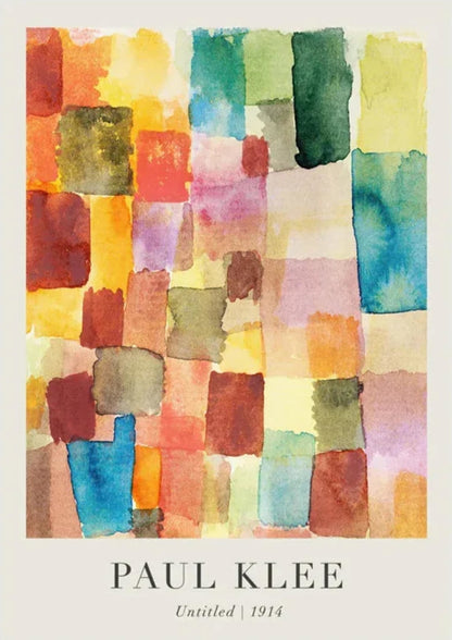Paul Klee 1914 | Abstrakter Expressionist der Antike