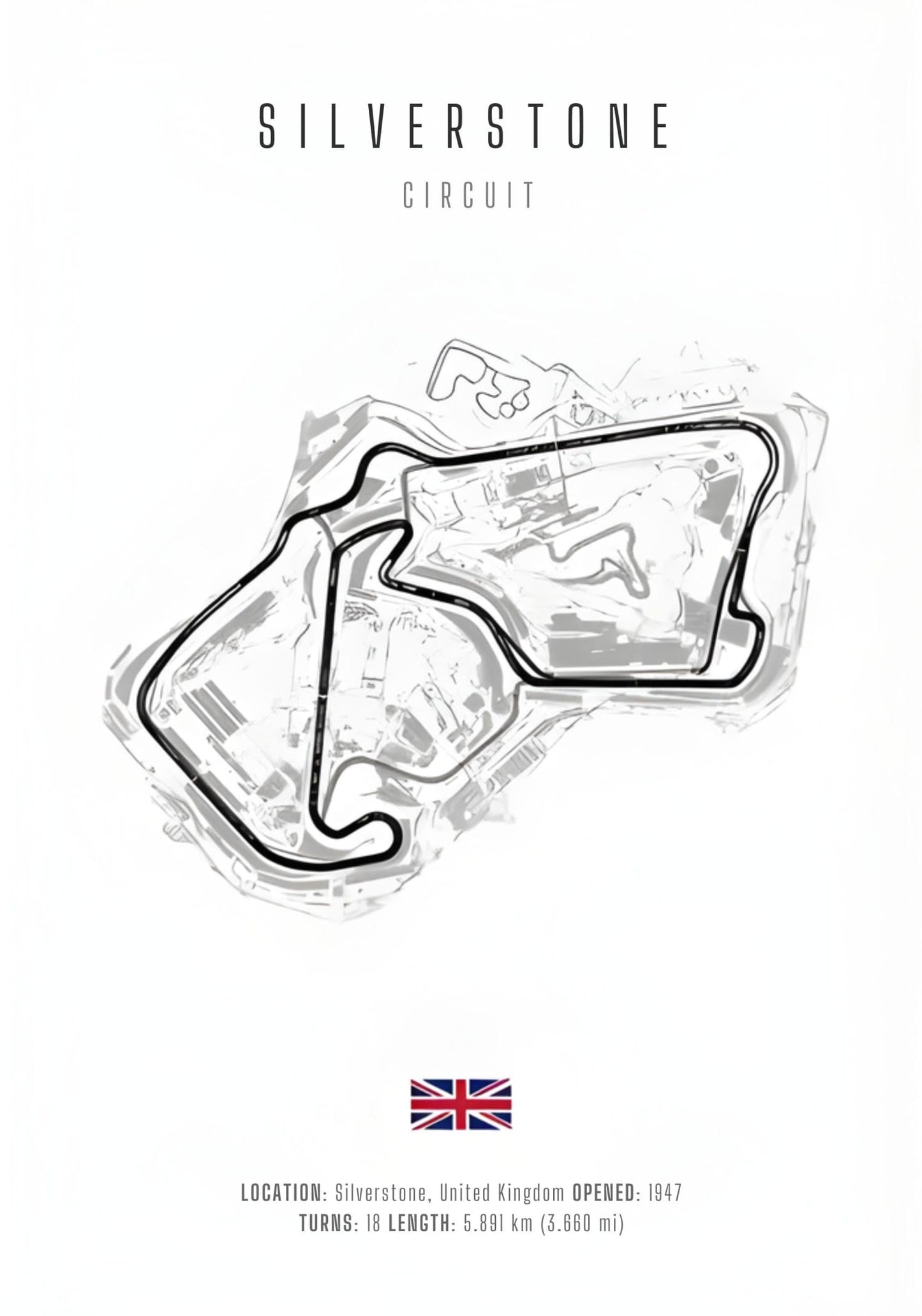Silverstone F1 | Racebaan Blueprint