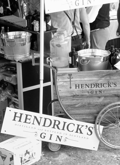 Hendricks Gin | Vintage Stijl | Bar Decor