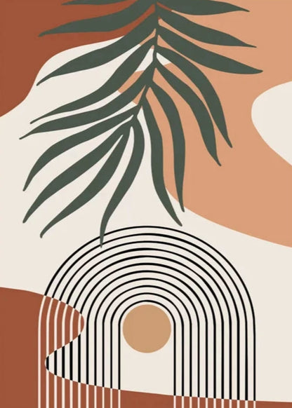 Moderne Natur | Botanisches Design | Zeitgenössisch