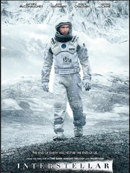 Weltraum-Sci-Fi-Poster im nordischen Stil | Interstellare Leinwand-Wandkunst | Science-Fiction-Film-Kunstdekor