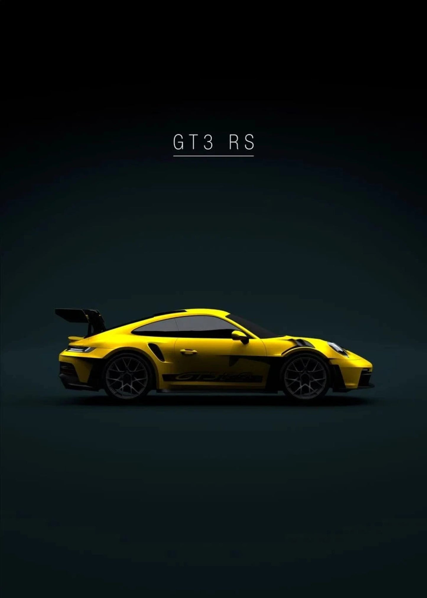 Porsche GT3 RS | Gele Automobiel Legende