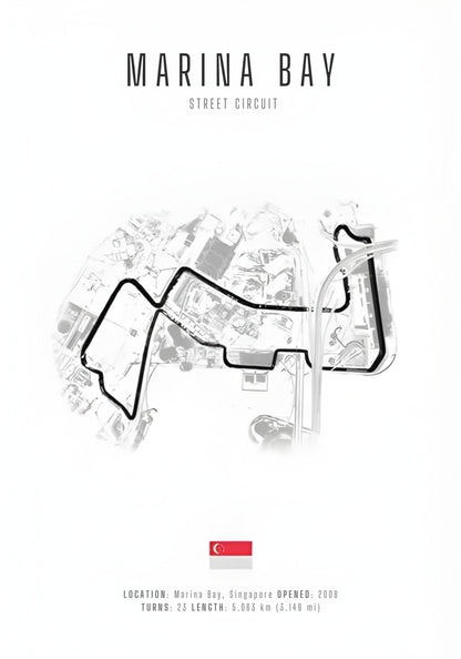 Marina Bay | F1 Circuitindeling