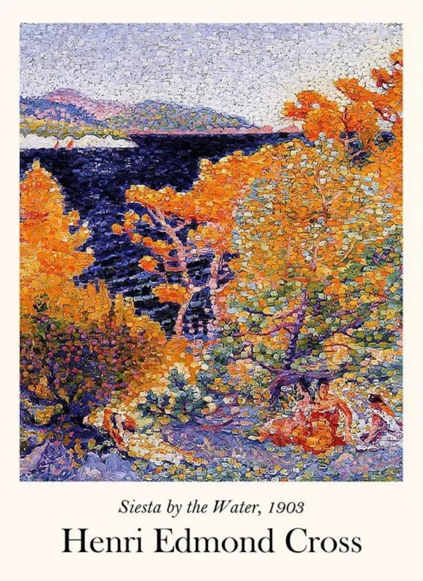 Henri Edmond Cross | Siesta am Wasser 1903