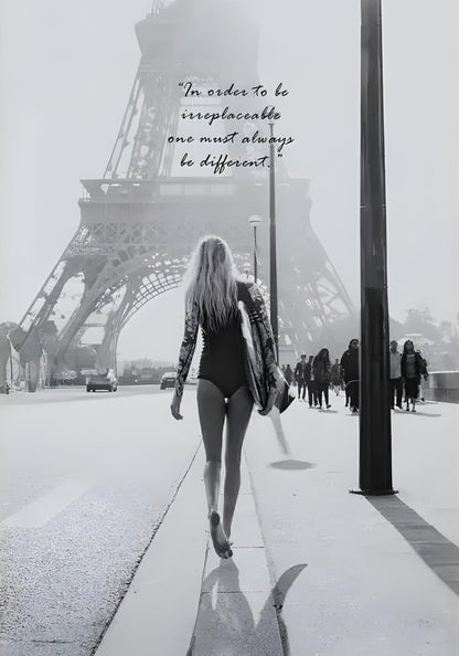 Coco Chanel | Silhouette einer Modeikone | Pariser Skyline