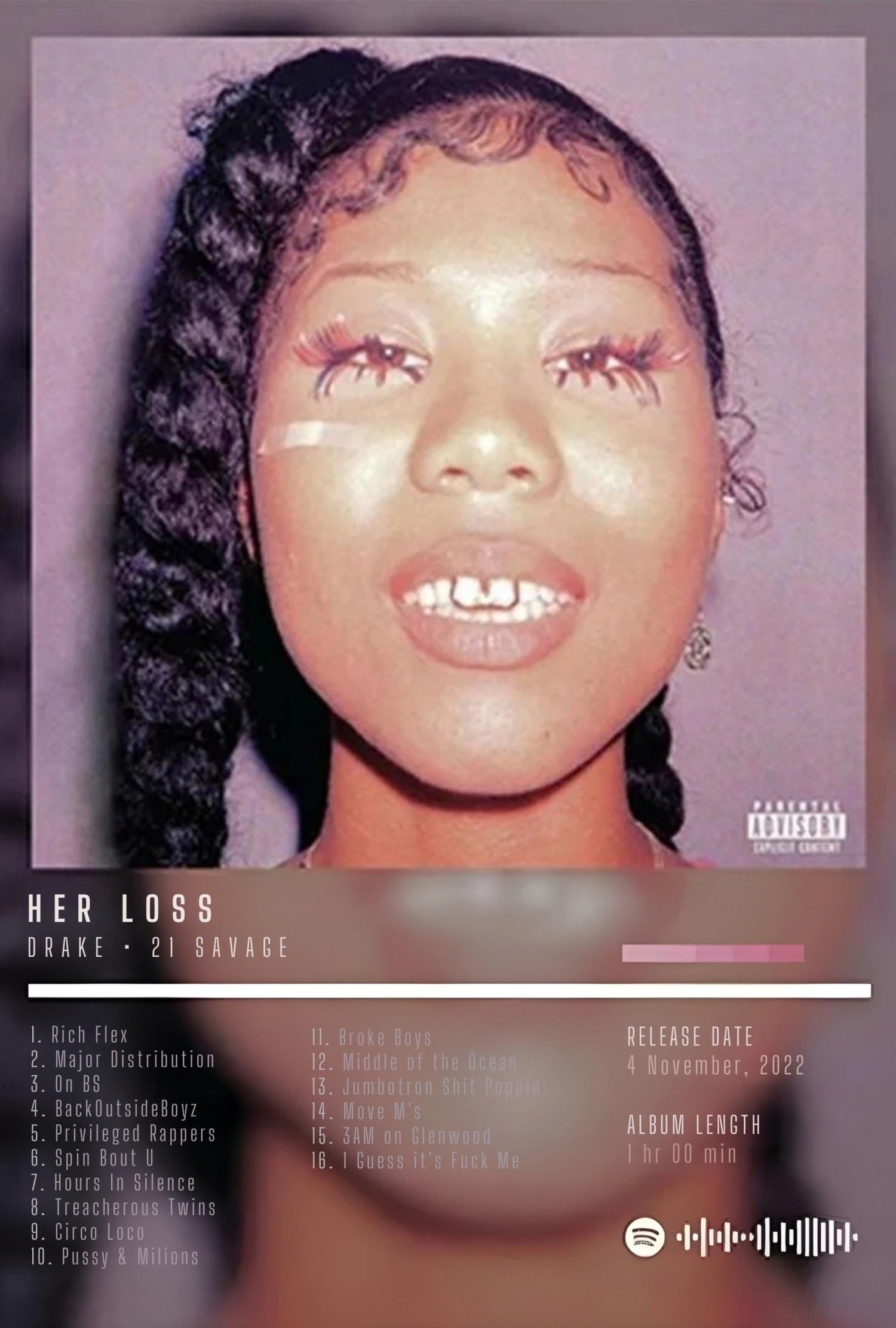 遥*希様 Drake 21 savage HER LOSS レコード vinyl
