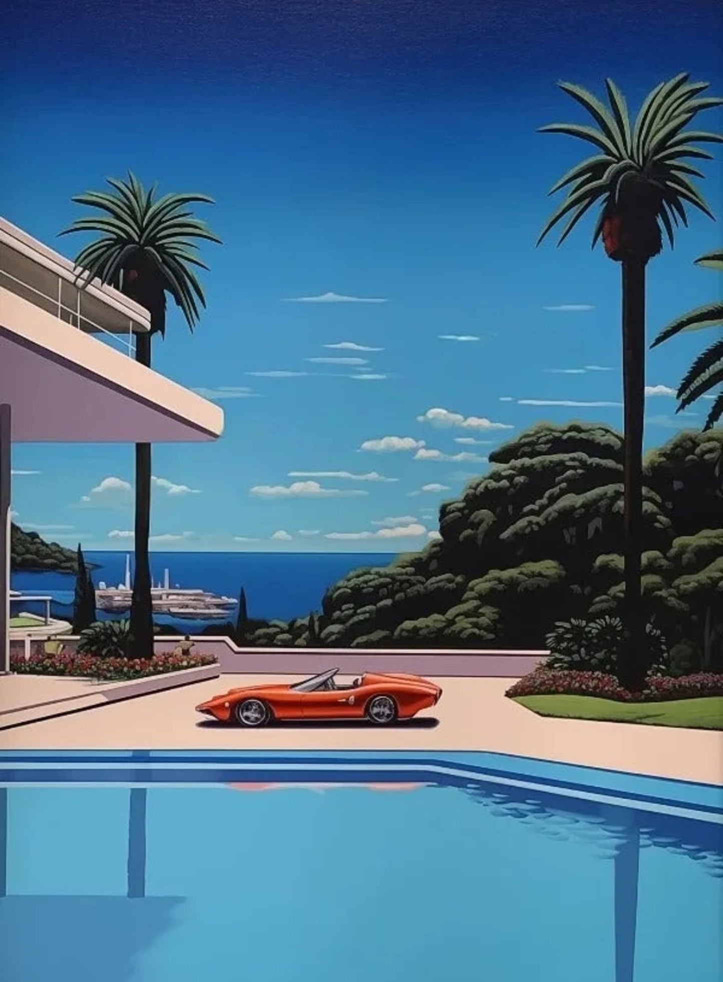 Hiroshi Nagai | Vaporwave Beach City