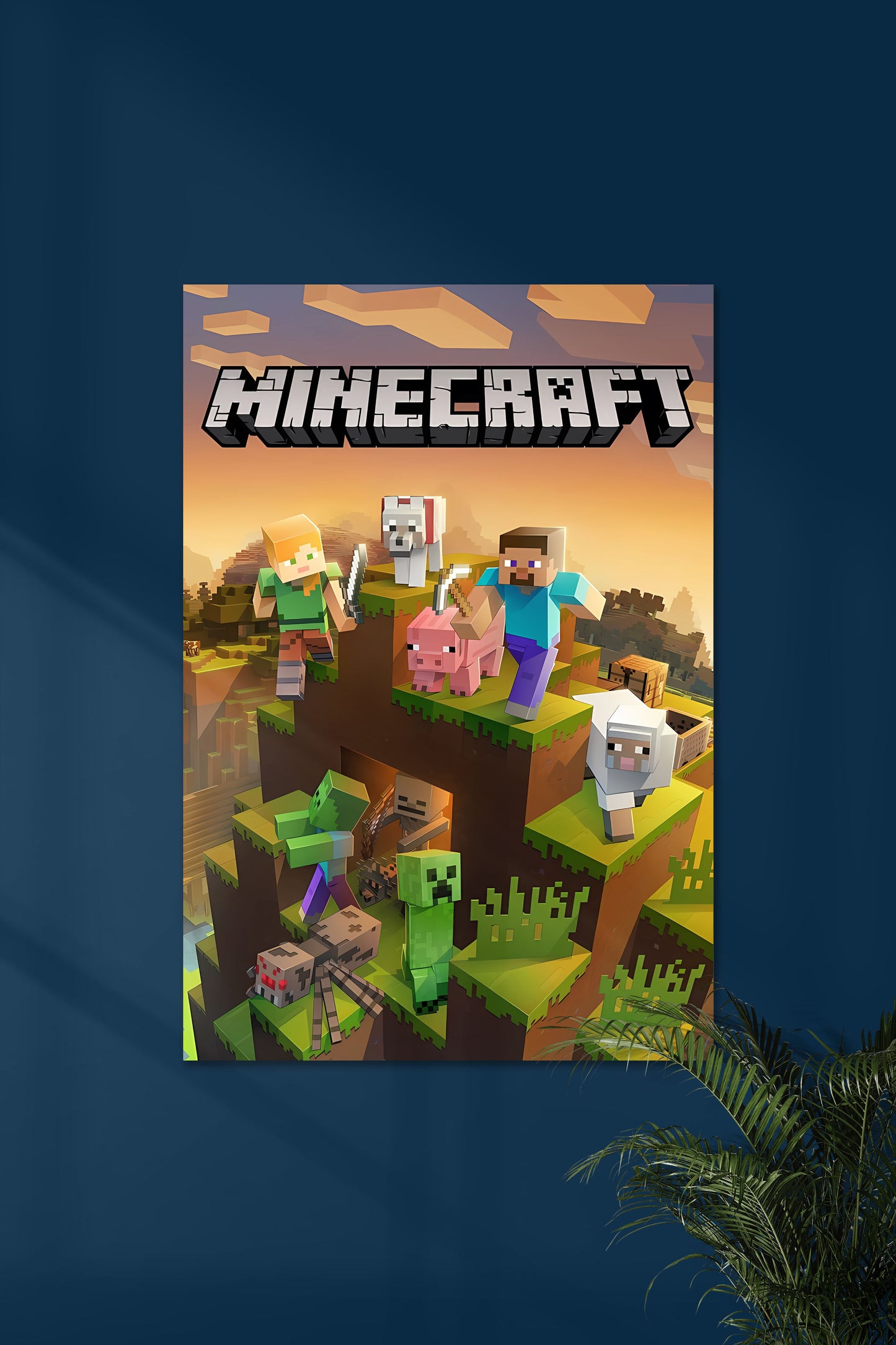 MINECRAFT | ERDE | SPIELPOSTER