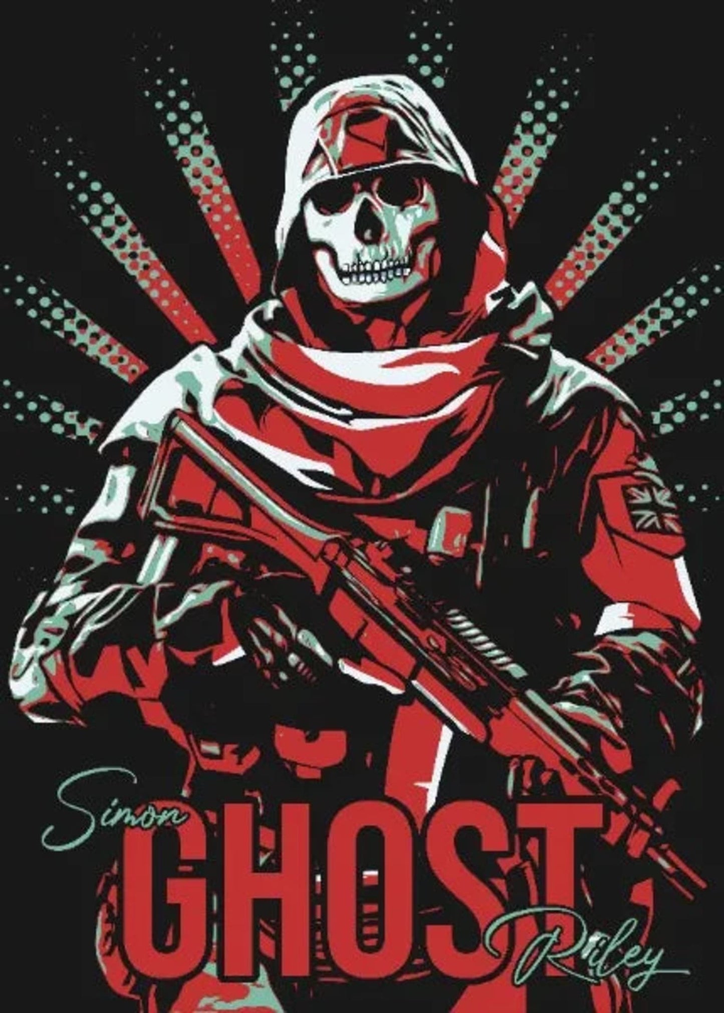 Ghost | Call of Duty | Spielposter