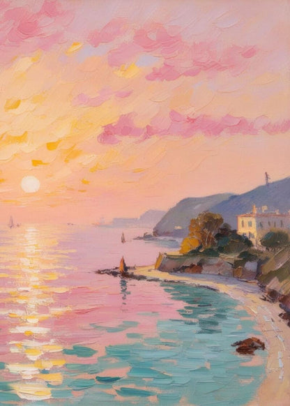 Küstenstrandszene | Ruhige Meereslandschaft