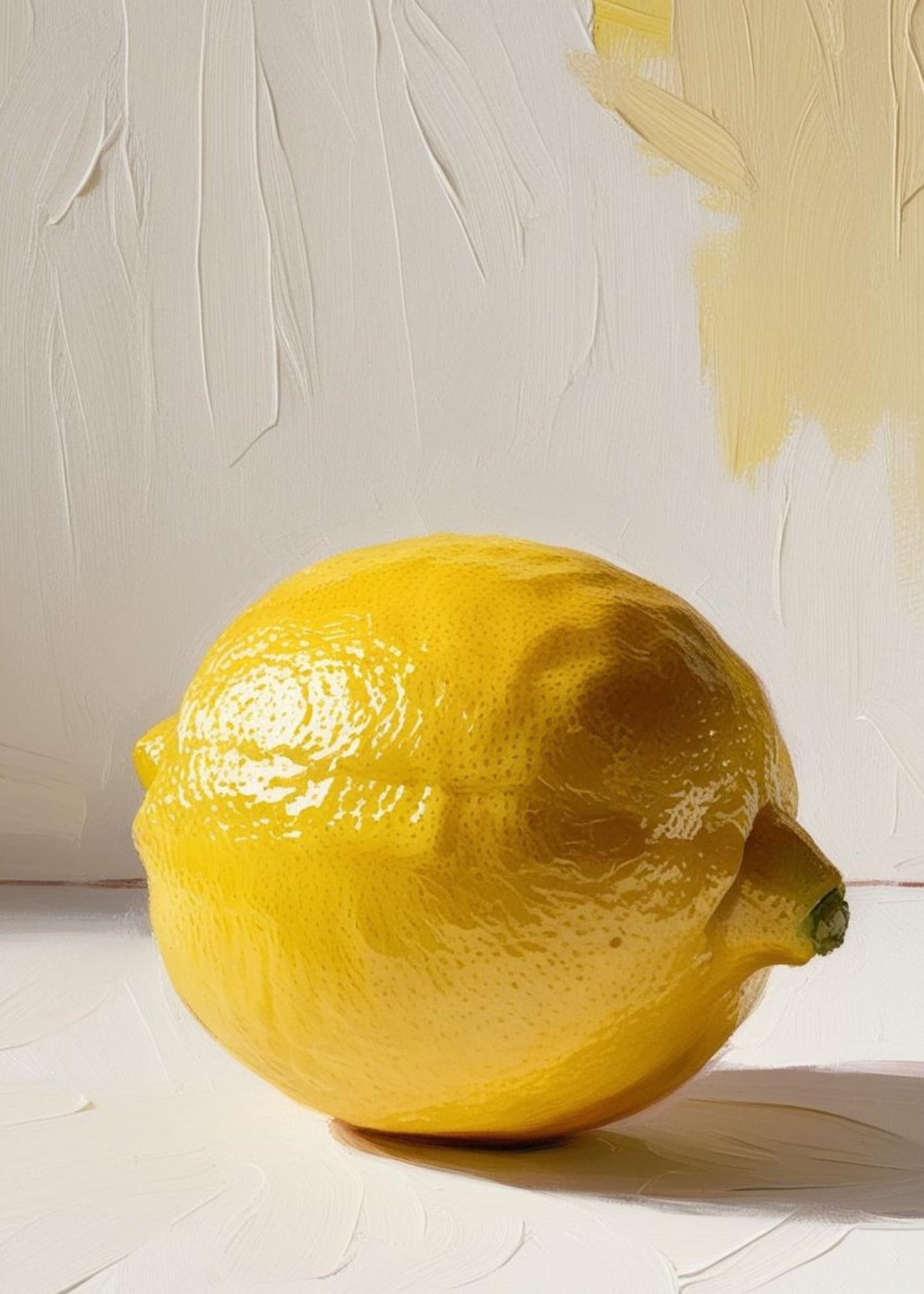 Verse Citroen | Abstracte Citrus Kunst