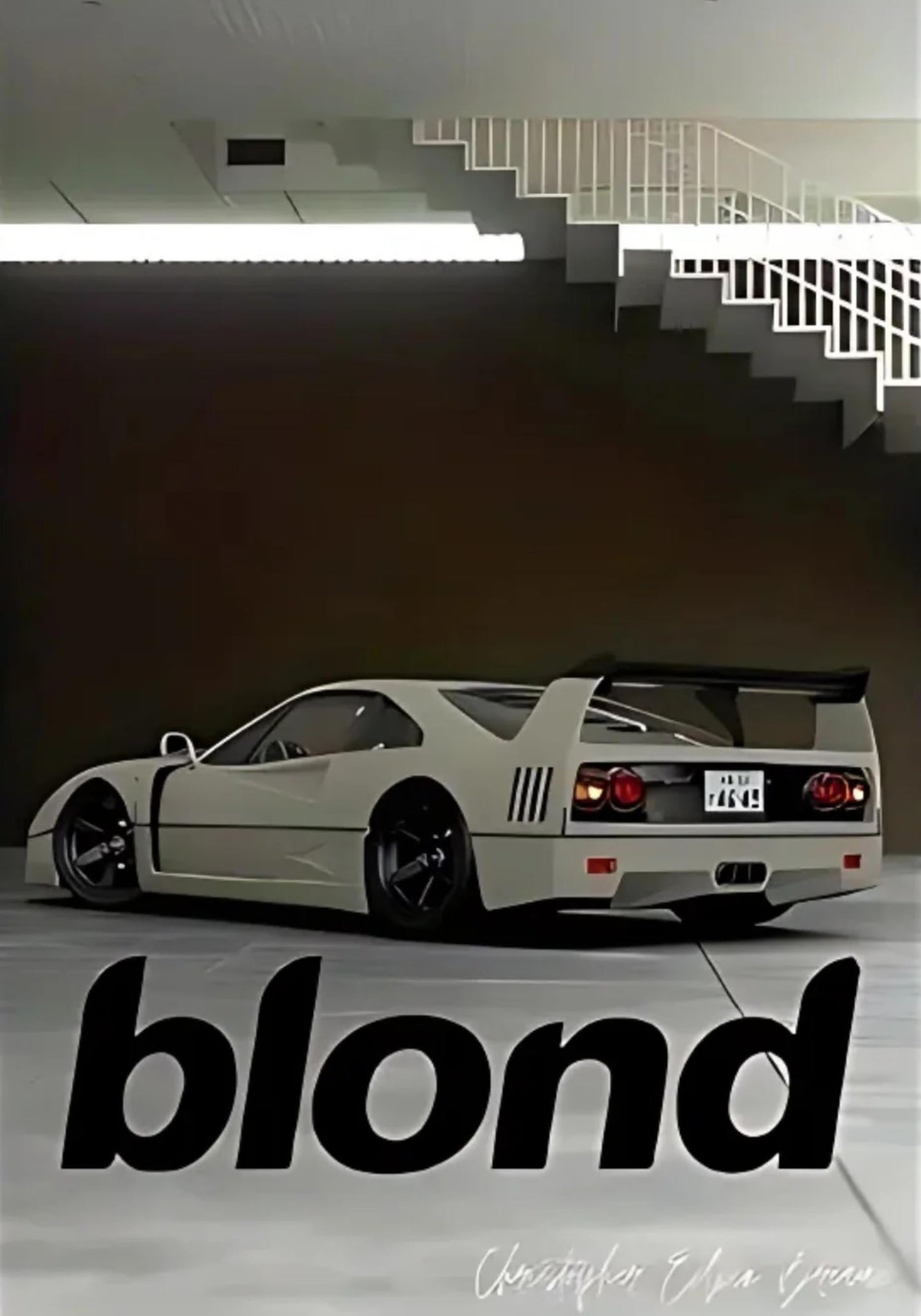 Blond Musikalbum | Visuelles Artwork